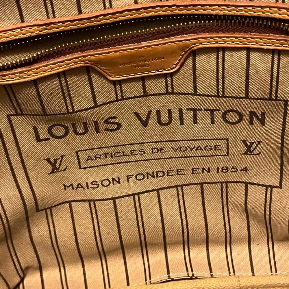 Pre-owned Louis Vuitton Neverfull MM - good condition - Picture 5 of 11